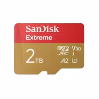 کارت حافظه microSDXC سن دیسک مدل Extreme V30 کلاس 10 سرعت 240mbps ظرفیت 2 ترابایت