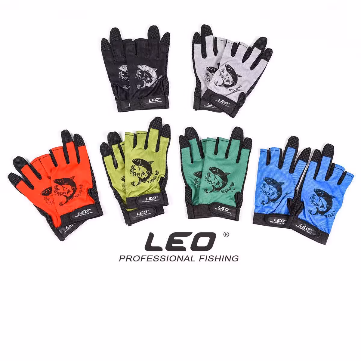 دستکش ماهیگیری لئو در 6 رنگ LEO Fishing Gloves