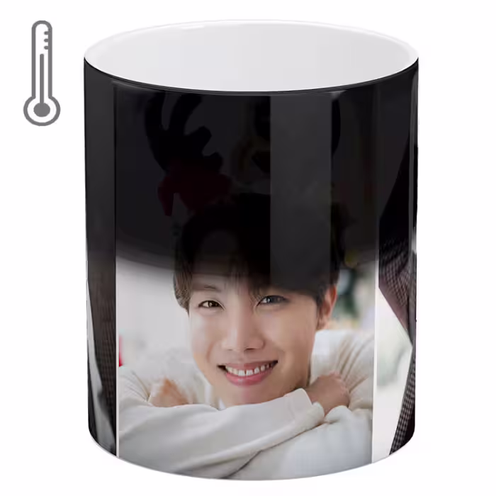 خرید ماگ-لیوان  حرارتی آبنبات رنگی  جیهوپ BTS - jhope کد MKSA0455