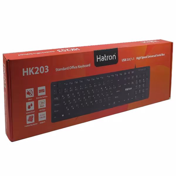 کیبورد سیمدار HATRON 203