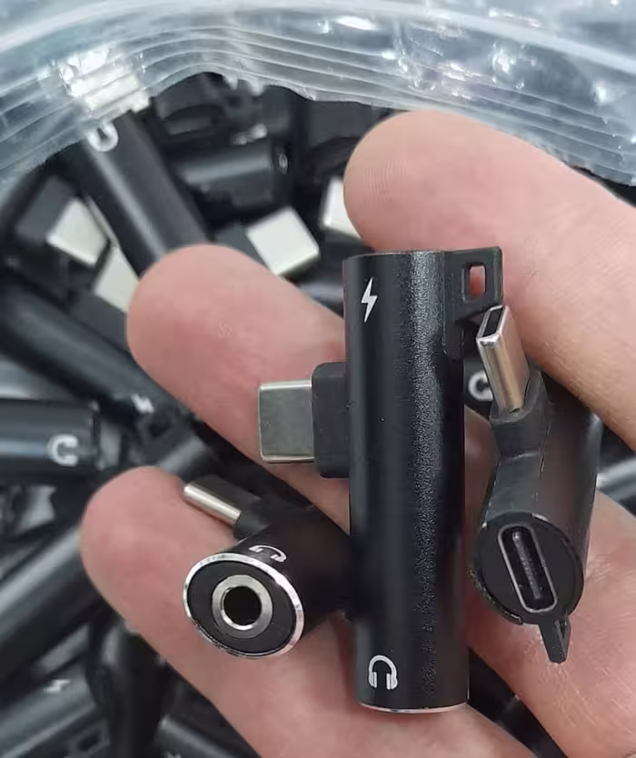 جک تایپ سی به هندزفیری 3.5 mm