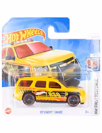 ماشین دکوری مدل 07Chevy Tahoe Yellow برند Hot Wheels