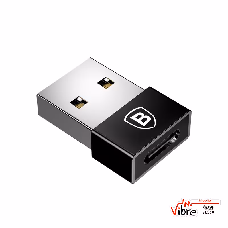 مبدل USB-C OTG به USB باسئوس مدل CAAOTG-02