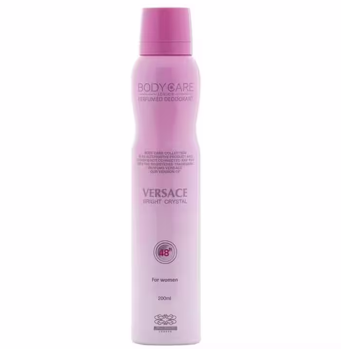 اسپری بدن زنانه بادی کر ورساچه برایت کریستال Body Care حجم 200 میل