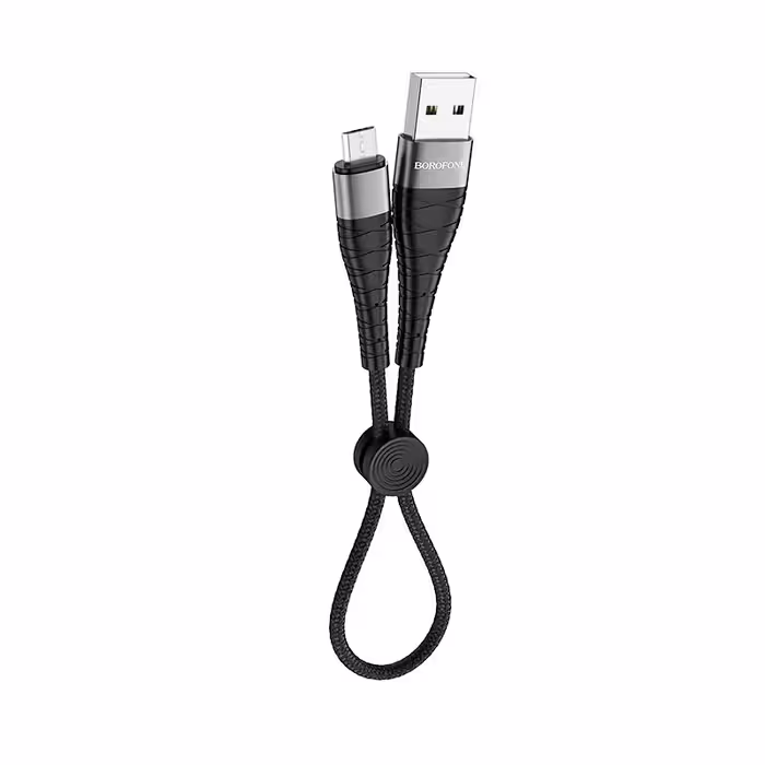 کابل شارژ بروفون مدل BX32 میکرو (25cm)