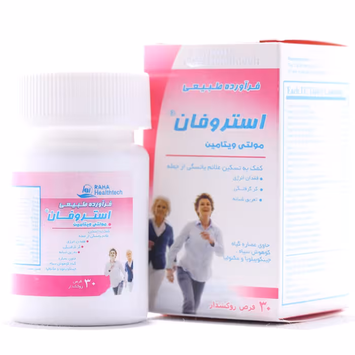 قرص مولتی ویتامین استروفان رها 30 عددی