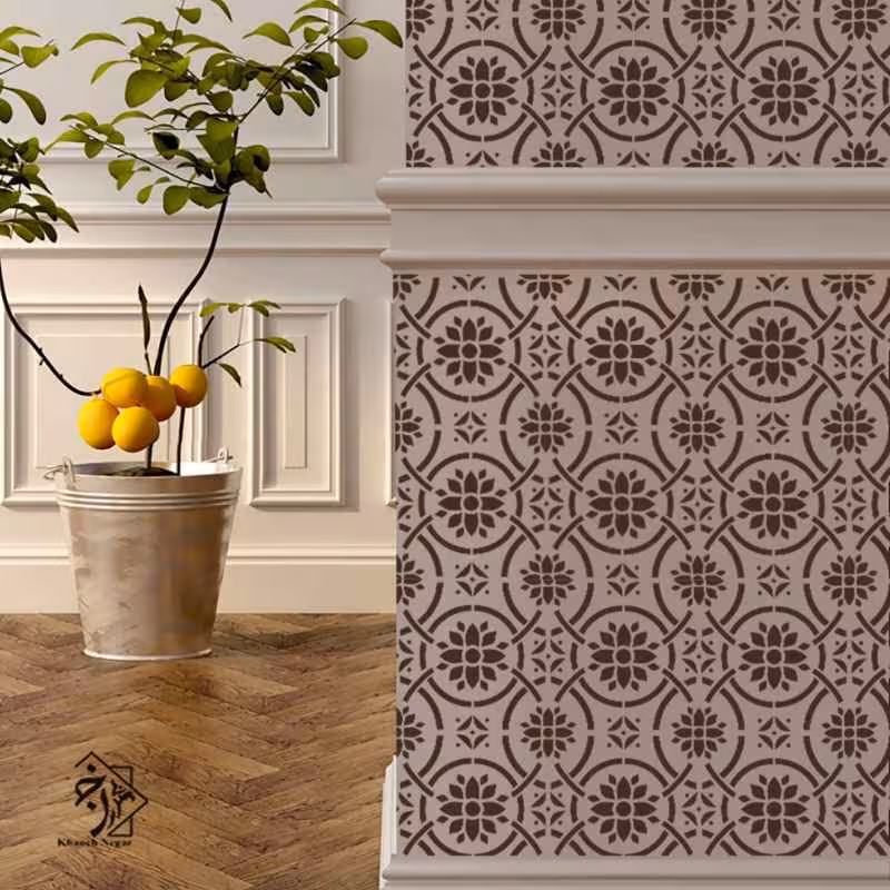 شابلون طرح کاشی کد 778