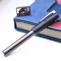 روان نویس فابرکاستل لووم گان متال مات 149265 FABER-CASTELL Loom Gunmetal matte RB