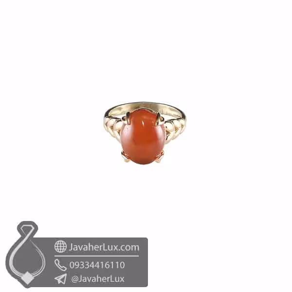 انگشتر نقره زنانه عقیق یمنی _ کد : 100757