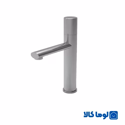 شیر روشویی راسان مدل رناتا پلاس کروم مات