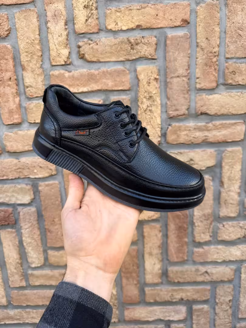 کفش مردانه طبی چرم طبیعی کد 3313