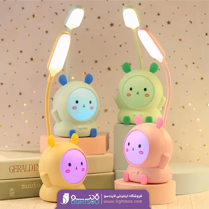 چراغ سه حالته شارژی طرح فضایی