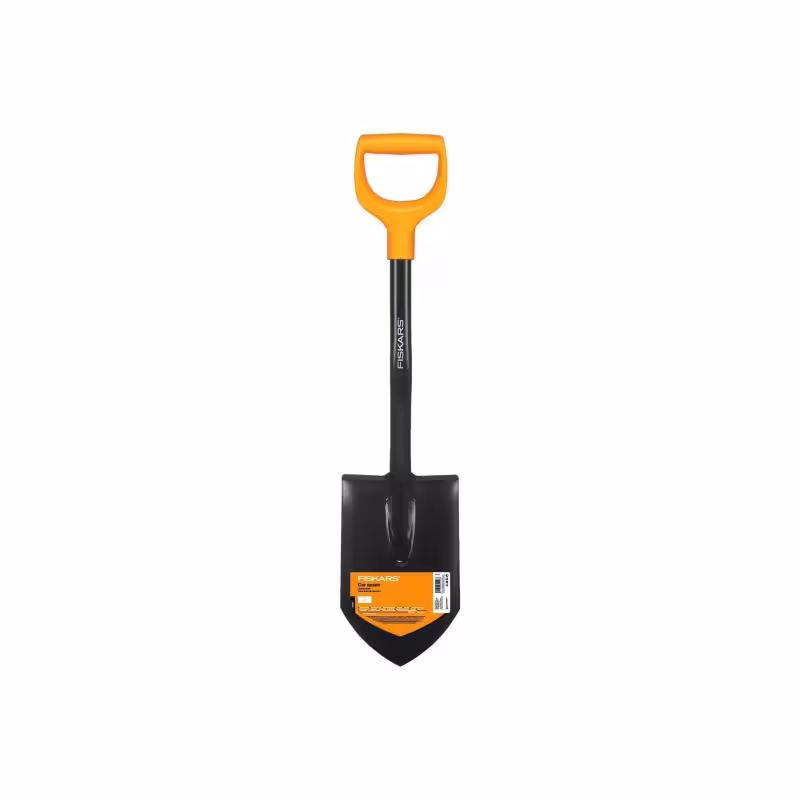 بیلچه آفرود فیسکارس Fiskars مدل Solid Car Spade | ابزار حرفه‌ای برای آفرود و طبیعت‌گردی | 80 سانتی