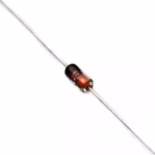 دیود زنر 5.6 ولت 500 میلی وات، Zener 5.6V 500mw، بسته بندی DO-35 (بسته 10 عددی)