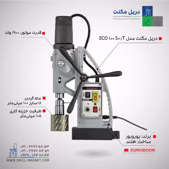 دریل مگنت مدل ECO.100S /T