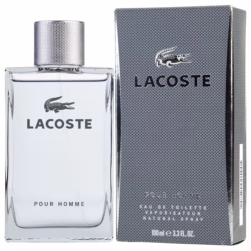 ادو تویلت مردانه لاگوست مدل لاگوست پور هوم Lacoste Pour Homme حجم 100 میلی لیتر | Lacoste Lacoste Pour Homme Eau De Toilette For Men 100 ml