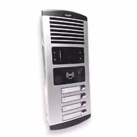 پنل آیفون تصویری 4 واحدی کارتی RFID الکتروپیک 1086