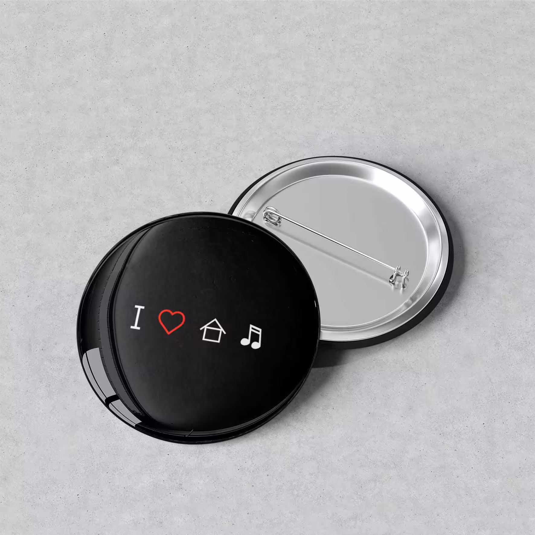 پیکسل سوزنی 44 با طرح لاکچری «i love music» کد P160