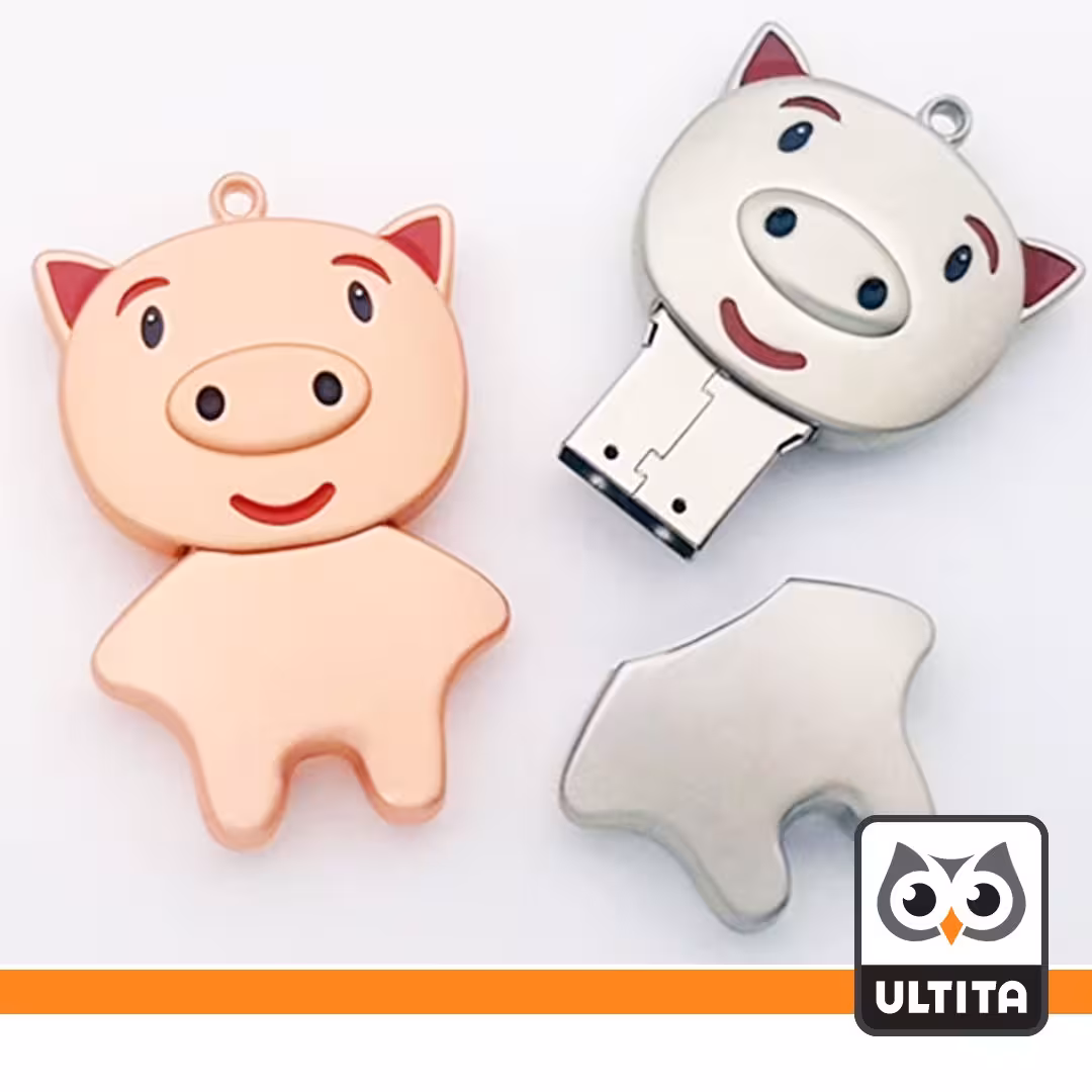 فلش خوک فلزی 32 گیگ اولتیتا با گارانتی
