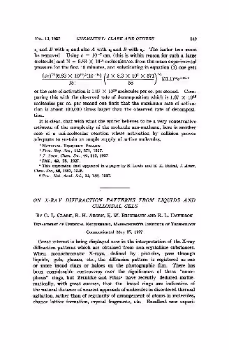 خرید و دانلود نسخه کامل کتاب On X-Ray Diffraction Patterns from Liquids and Colloidal Gels