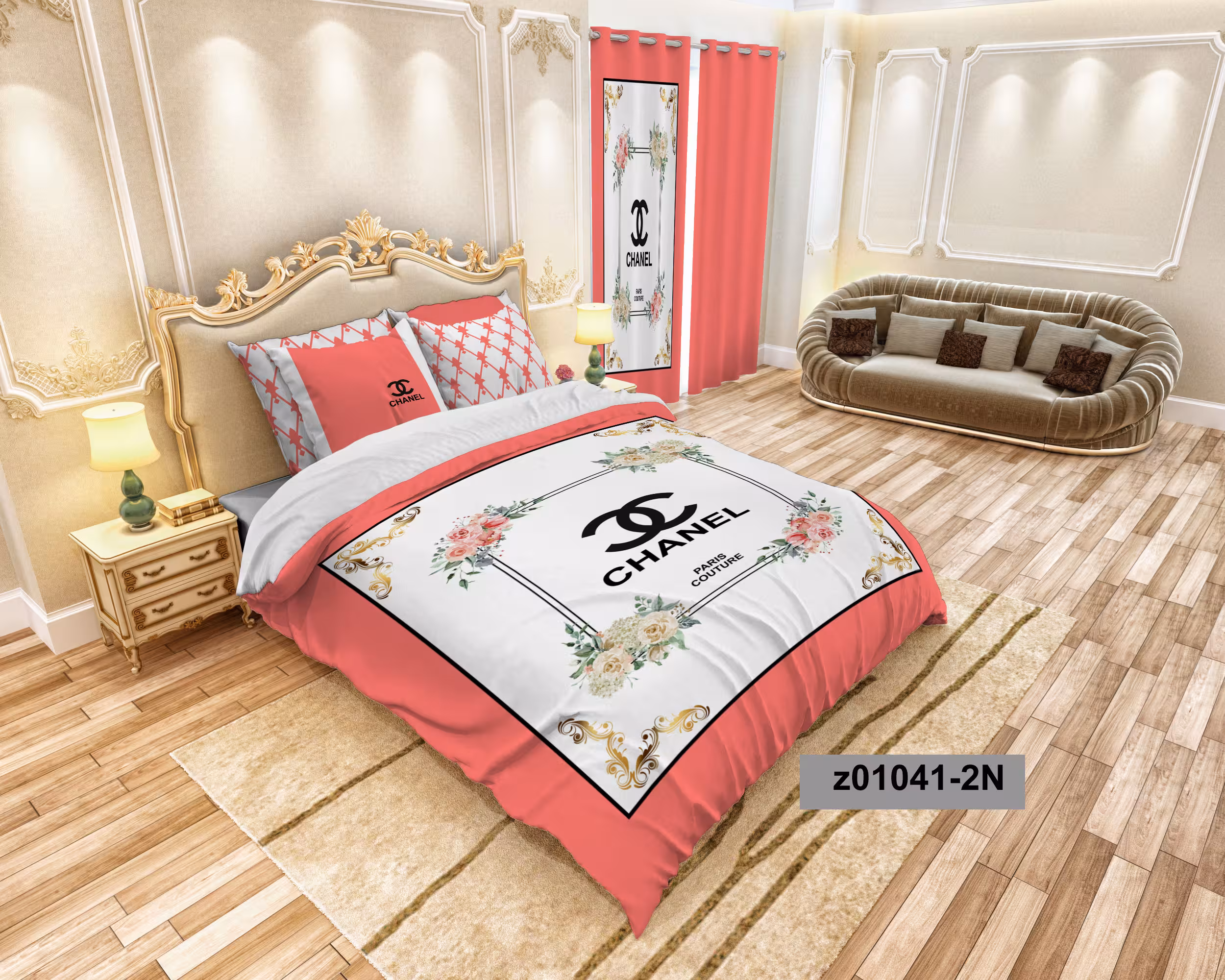 لحاف روتختی تنسل سه بعدی (3D) کالای خواب متین کد 1041