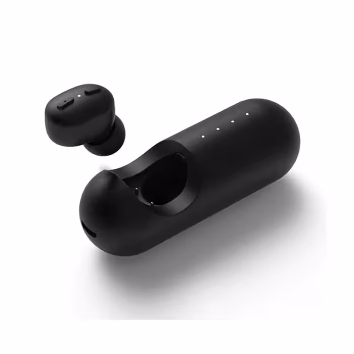 هندزفری بلوتوث حلزونی QCY MINI 1 همراه با کیس نگهدارنده قابل شارژ