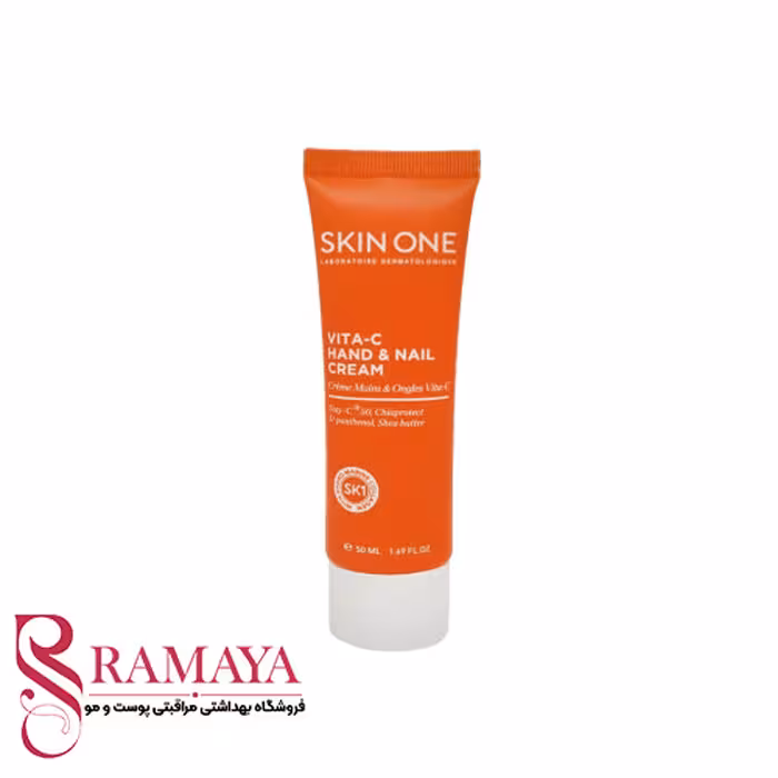 کرم مرطوب کننده دست و ناخن ویتامین سی اسکین وان