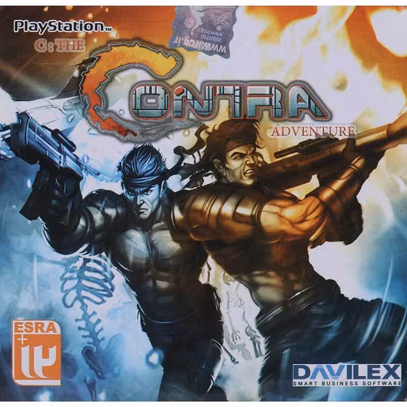 بازی The Contra Adventure لوح زرین مناسب برای PS1