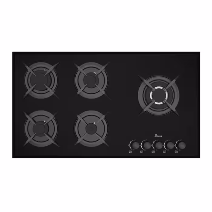 اجاق گاز صفحه ای شیشه ای بیمکث مدل MG 5081 مشکی