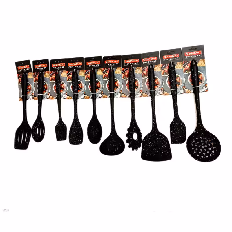 سرویس کفگیر و ملاقه 10 پارچه شنگیا مدل SH 10 | کالا مکس