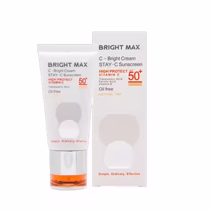 کرم ضد آفتاب و ضد لک سی برایت SPF50 رنگ طبیعی 50ml