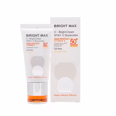 کرم ضد آفتاب و ضد لک سی برایت SPF50 رنگ طبیعی 50ml