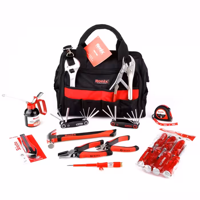 کیف ابزار همراه با متعلقات رونیکس مدل RH-9101