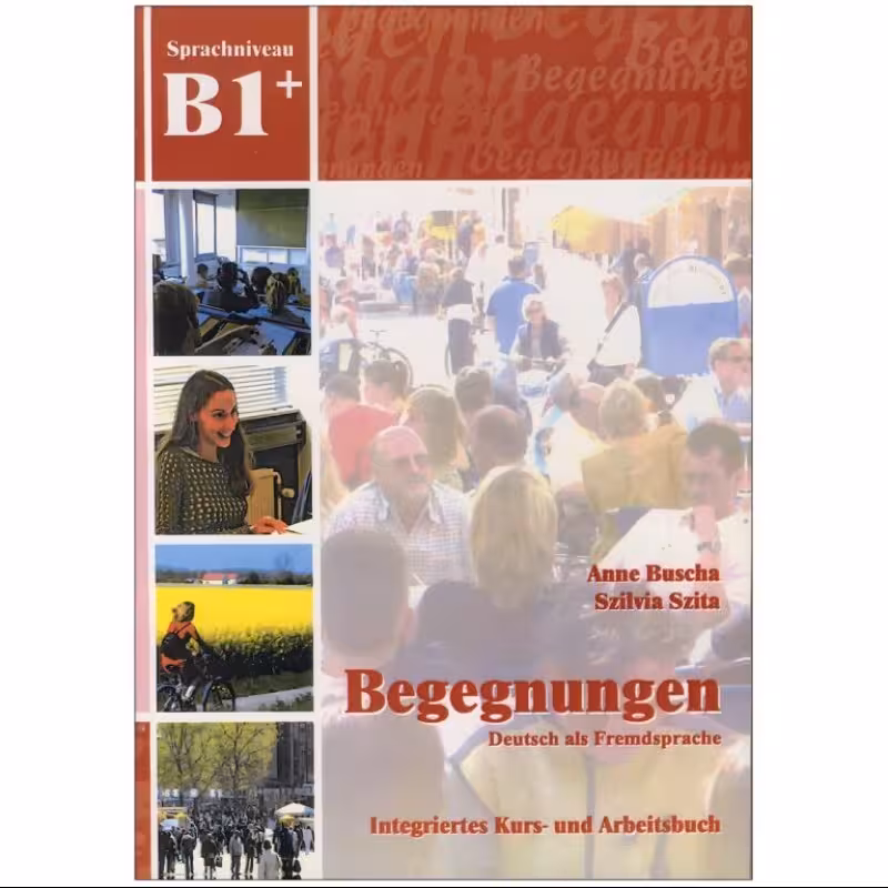 Begegnungen B1 plus کتاب