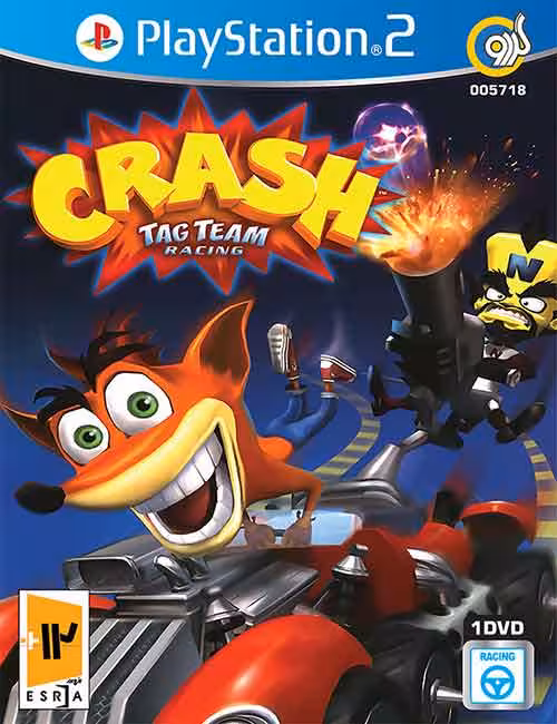 بازی Crash Tag Team Racing برای PS2