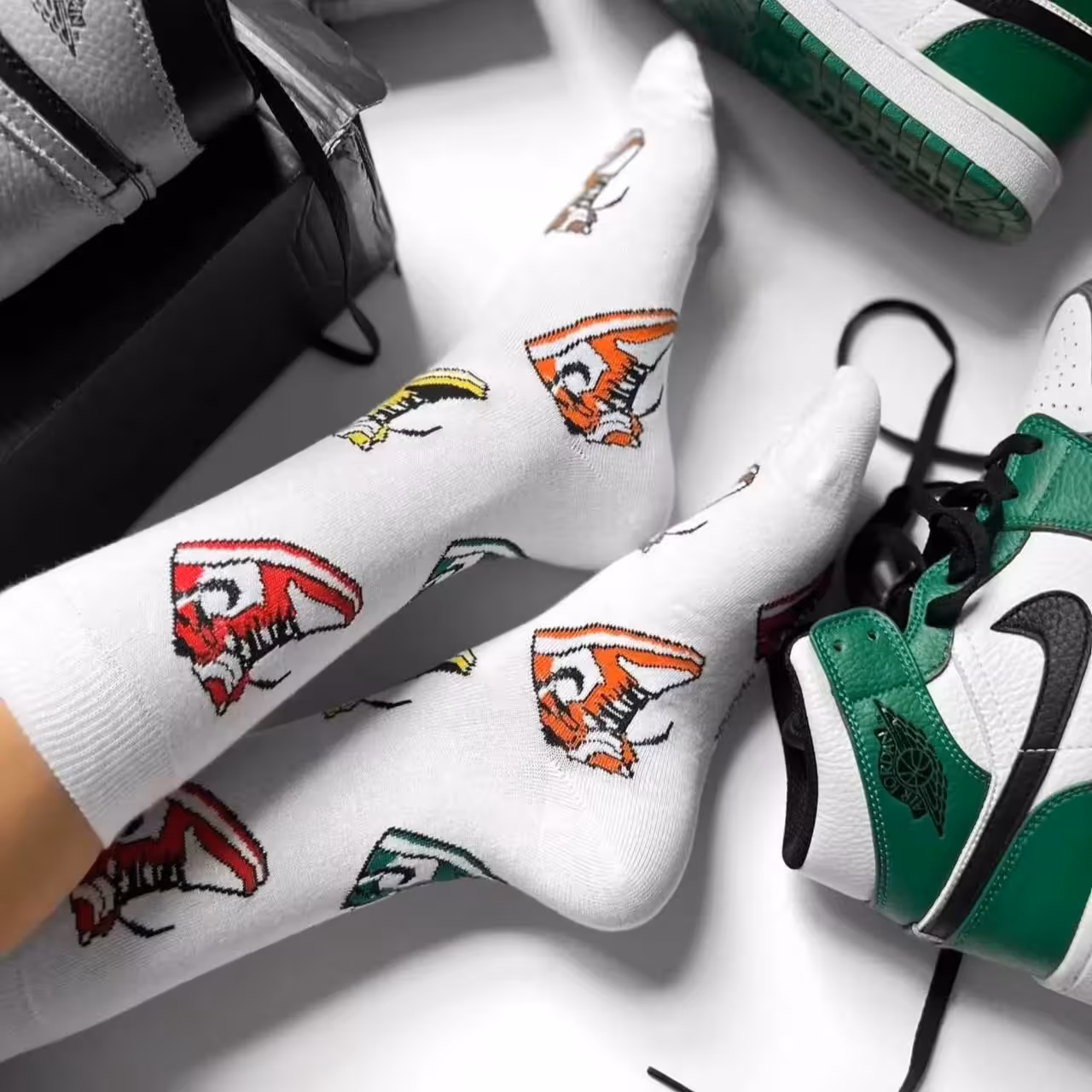 جوراب کتونی جردن