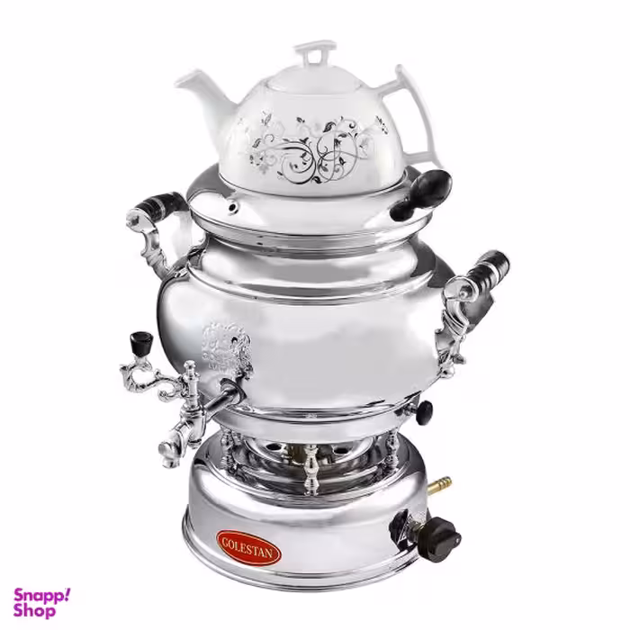 سماور گازی گلستان مدل 901 ظرفیت 7 لیتر