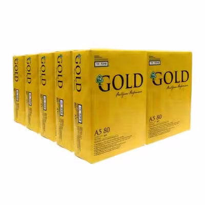 کاغذ A5 گلد کد 10 بسته 5000 عددی