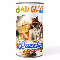 پازل 40 تکه کارتون بچه های بد