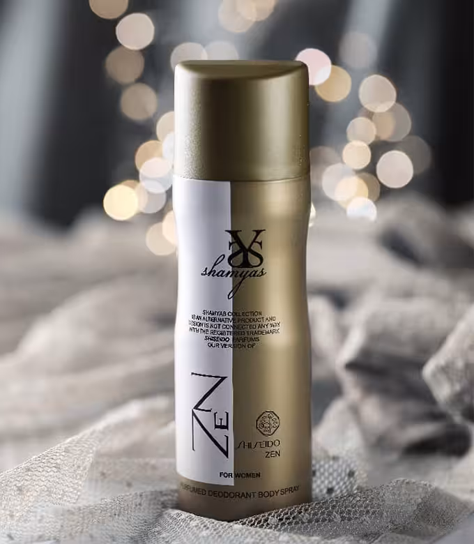 اسپری خوشبوکننده بدن زنانه شمیاس مدل زن (Zen) حجم 200 ml