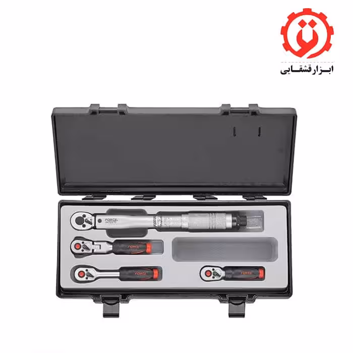 جعبه دسته بکس جغجغه، بیت خور، سر تاشو و ترکمتر 1/4 درایو فورس مدل 2045