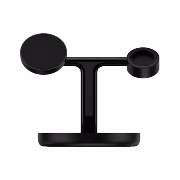 شارژر بی سیم بیسوس مدل swan 3-in-1 wireless magnetic charging bracket | کالا مکس