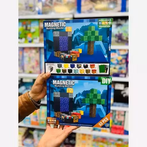 لگو ماینکرافت مگنتی 53 تکه