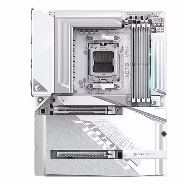 قیمت و خرید مادربرد گیگابایت مدل X870 AORUS STEALTH ICE DDR5 | یاس ارتباط