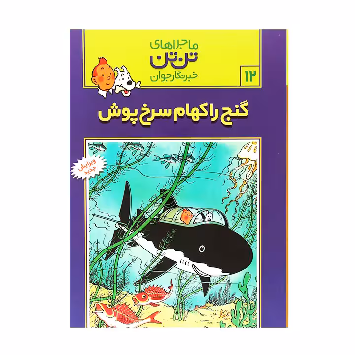 کتاب ماجراهای تن تن گنج راکهام سرخ پوش 12