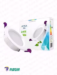 پنل SMD بک لایت توکار گرد 24 وات رونیا مدل RP24
