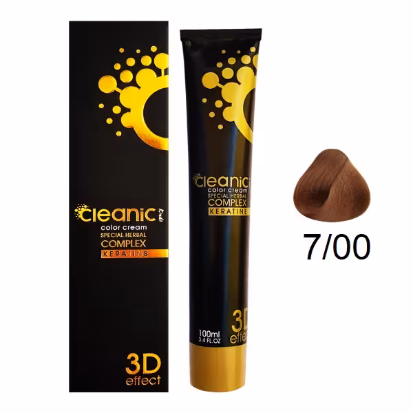 رنگ مو کلینیک کیندی شماره 7.00 رنگ بلوند متوسط