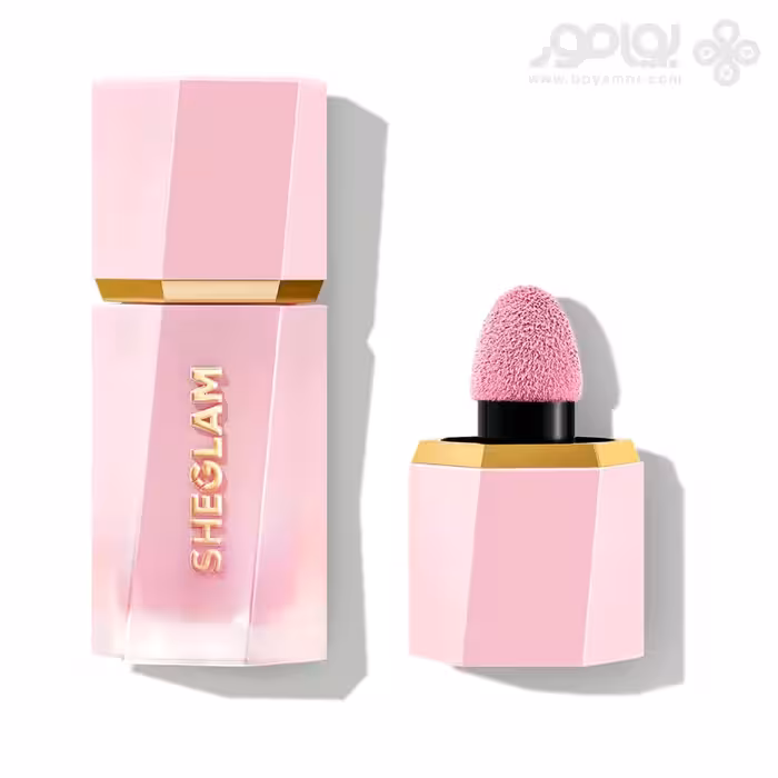 رژگونه مایع مات شیگلم مدل COLOR BLOOM رنگ PINK SLIP