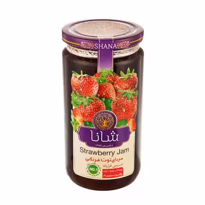 مربا توت فرنگی شانا 570 گرمی