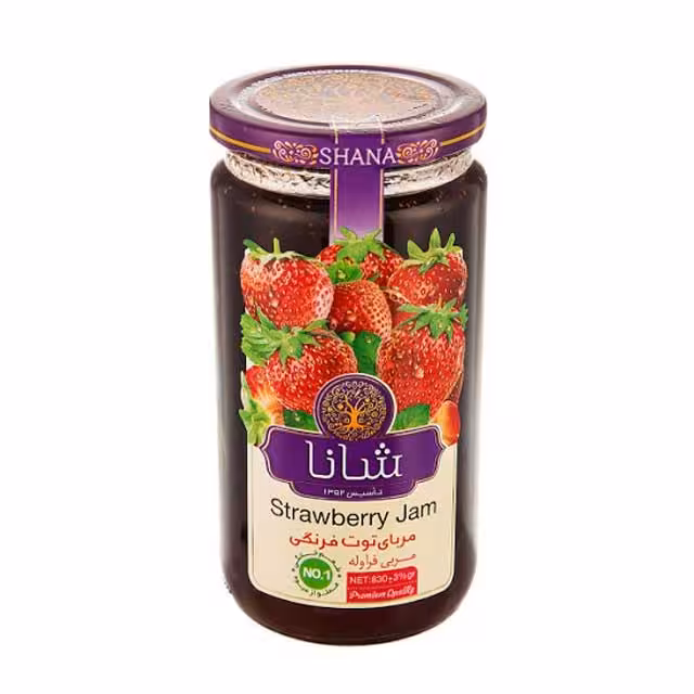 مربا توت فرنگی شانا 570 گرمی